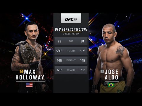 UFC 245 Free Fight: Max Holloway vs Jose Aldo 2