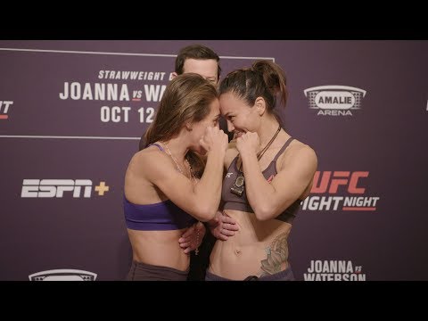 UFC Tampa: Weigh-in Faceoffs