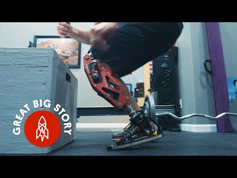 How This Action Sports Star Built His Own Prosthetic Leg