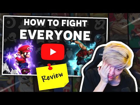 Leffen Reacts to How to Fight Every Character in Smash Ultimate | Review/Critique