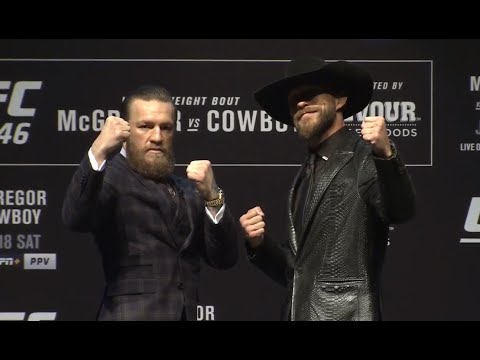 UFC 246: McGregor vs Cowboy Pre-fight Press Conference