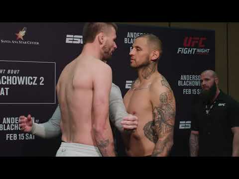 UFC Rio Rancho: Weigh-in Faceoffs