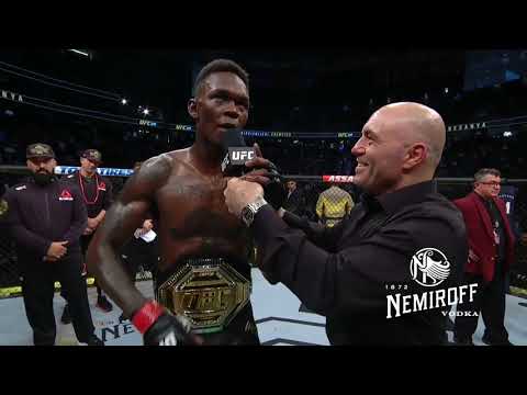 UFC 248: Israel Adesanya & Yoel Romero Octagon Interviews