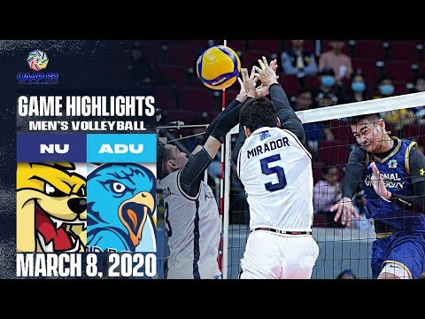 NU vs. AdU – March 8, 2020  | Game Highlights | UAAP 82 MV