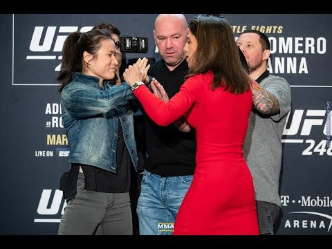 UFC 248 Media Day Staredowns – MMA Fighting