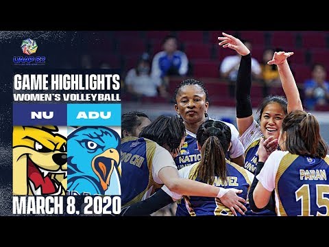 NU vs. AdU – March 8, 2020  | Game Highlights | UAAP 82 WV