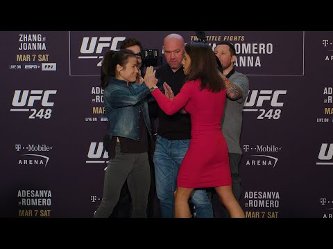 UFC 248: Media Day Faceoffs