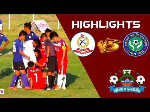 HIGHLIGHTS-  Nawa Jana Jagriti Yuwa Club VS  Nepal Police Club  || 4th Rajarshi Janak Gold Cup 2076