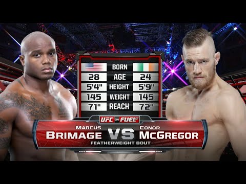 UFC Debut: Conor McGregor vs Marcus Brimage | Free Fight