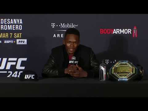 UFC 248: Israel Adesanya Post-fight Press Conference