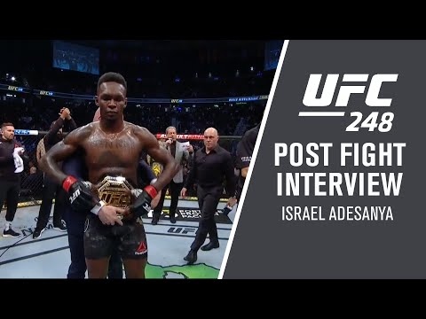 UFC 248: Israel Adesanya – "I was the only one willing to dance"