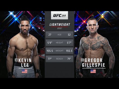 UFC Brasilia Free Fight: Kevin Lee vs Gregor Gillespie