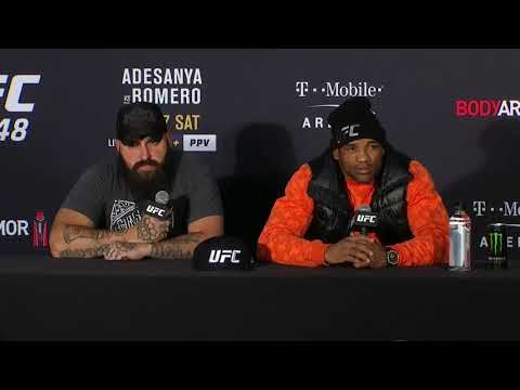 UFC 248: Yoel Romero Post-fight Press Conference