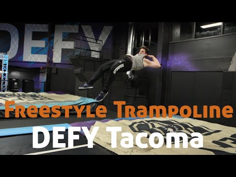 Freestyle Trampoline at DEFY Extreme Air Sports – Tacoma Washington Trampoline Park