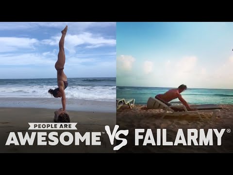 People Are Awesome vs. FailArmy | Golfing, Trickshots & More!