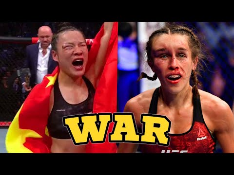 Weili Zhang vs Joanna Jedrzejczyk Highlights: Best Female MMA Fight of All Times?