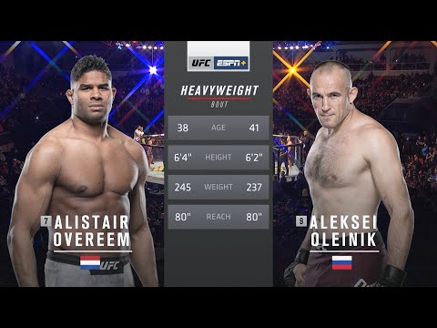 Free Fight: Alistair Overeem vs Aleksei Oleinik