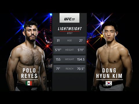 Free Fight: Polo Reyes vs Dong Hyun Kim | UFC 199, 2016