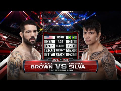 Free Fight: Matt Brown vs Erick Silva | 2014