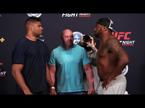 UFC Florida: Weigh-in Faceoffs