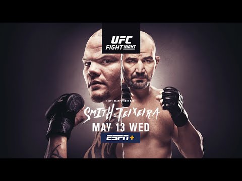 UFC Fight Night: Smith vs Teixeira – Live on Wednesday Night