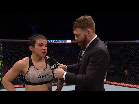 UFC Florida: Claudia Gadelha Octagon Interview