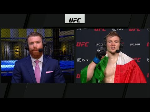 UFC Vegas 2: Marvin Vettori Post-fight Interview