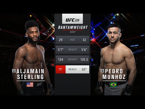 UFC 250 Free Fight: Aljamain Sterling vs Pedro Munhoz