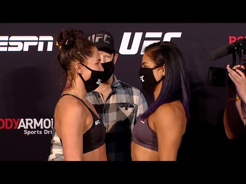 UFC Vegas 2: Weigh-in Faceoffs