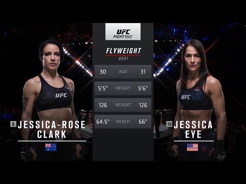 Free Fight: Jessica Eye vs Jessica-Rose Clark