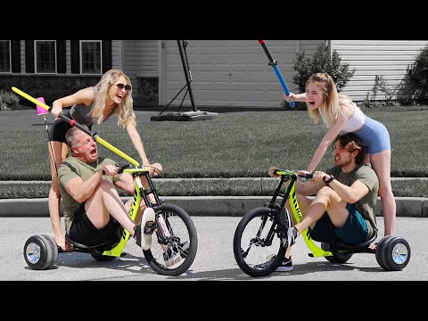 I forced my family to play extreme sports