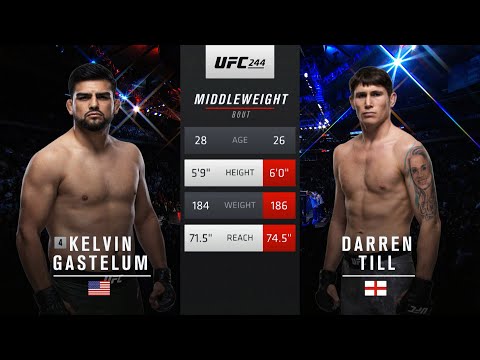 Fight Island Free Fight: Darren Till vs Kelvin Gastelum