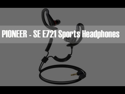 Pioneer SE-E721 Extreme Sports Headphones Unboxing