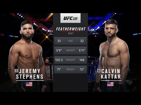 Fight Island Free Fight: Calvin Kattar vs Jeremy Stephens