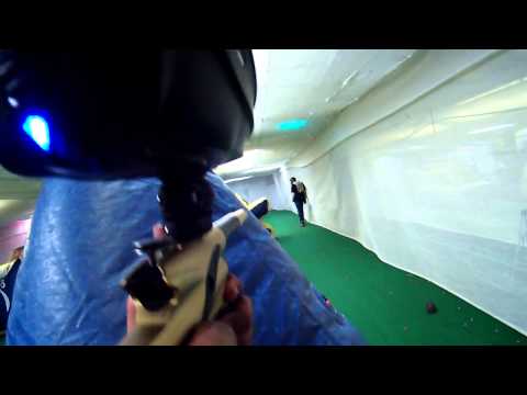 Indoor Extreme Sports Paintball Game 1 Round 1 (etek 4)