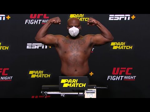 UFC Vegas 6: Lewis vs Oleinik – Weigh-in