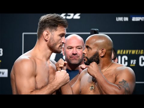 UFC 252: Weigh-in Faceoffs