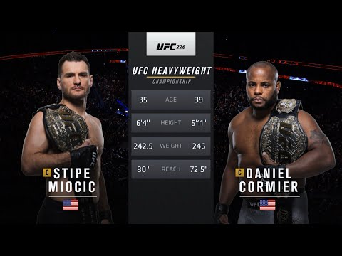 UFC 252 Free Fight: Stipe Miocic vs Daniel Cormier 1