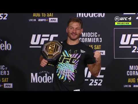 UFC 252: Stipe Miocic Post-fight Press Conference