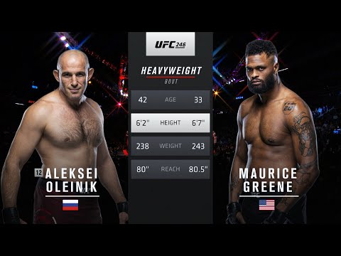 Free Fight: Aleksei Oleinik vs Maurice Greene