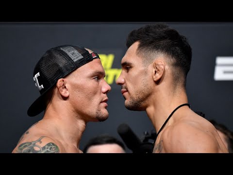 UFC Vegas 8: Weigh-in Faceoffs