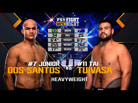 UFC 252 Free Fight: Junior Dos Santos vs Tai Tuivasa