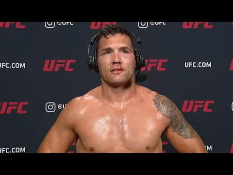 UFC Vegas 6: Chris Weidman Interview after Unanimous Decision win