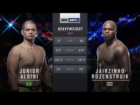 UFC 252 Free Fight: Jairzinho Rozenstruik vs Junior Albini