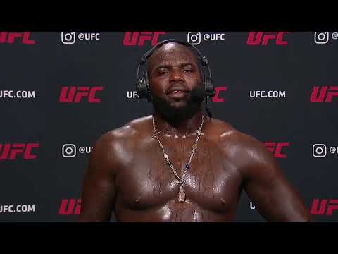 UFC 252: Jairzinho Rozenstruik Interview after TKO win