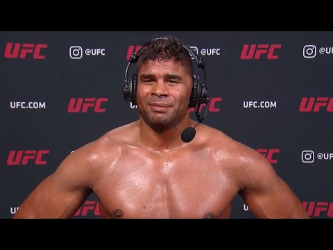 UFC Vegas 9: Alistair Overeem Interview after KO win