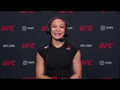 UFC Vegas 10: Michelle Waterson Interview after Main Event Win