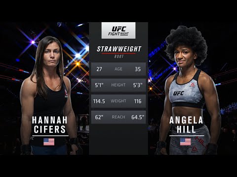 Free Fight: Angela Hill vs Hannah Cifers