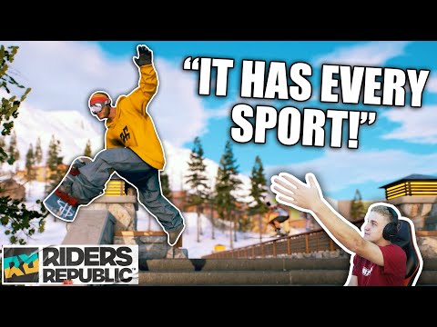 The NEXT BEST ACTION SPORTS GAME! (Snowboarding, biking, and MORE!) | Riders Republic