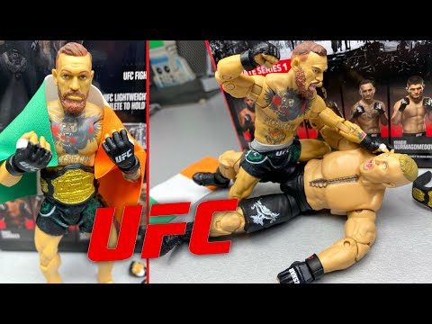 UFC ULTIMATE SERIES 1 CONOR MCGREGOR FIGURE REVIEW!